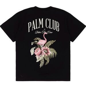 Palm Tree Crew Unisex-Adult Palm Club Flamingo Tee Small NWT
